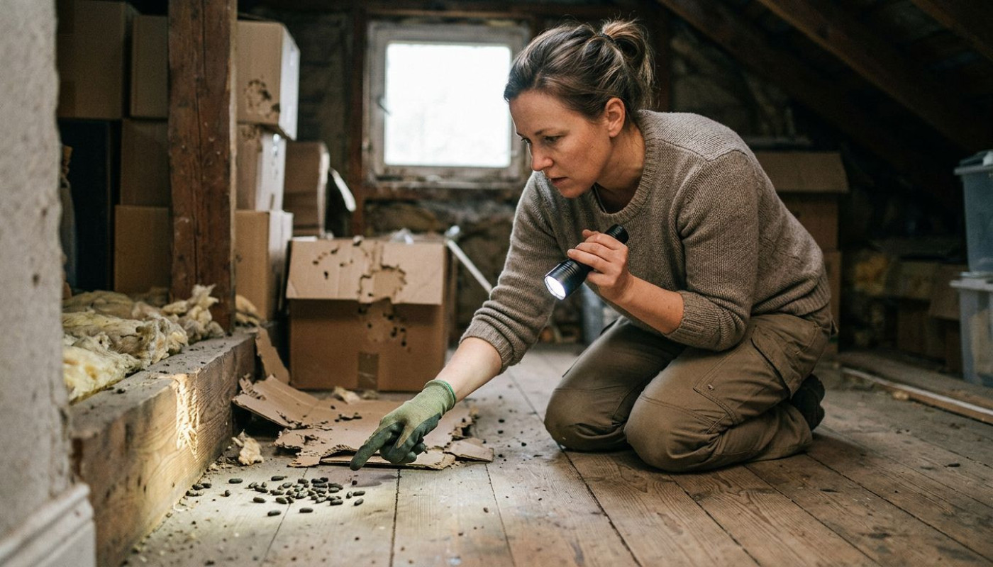Comment identifier une infestation de rongeurs chez vous ?